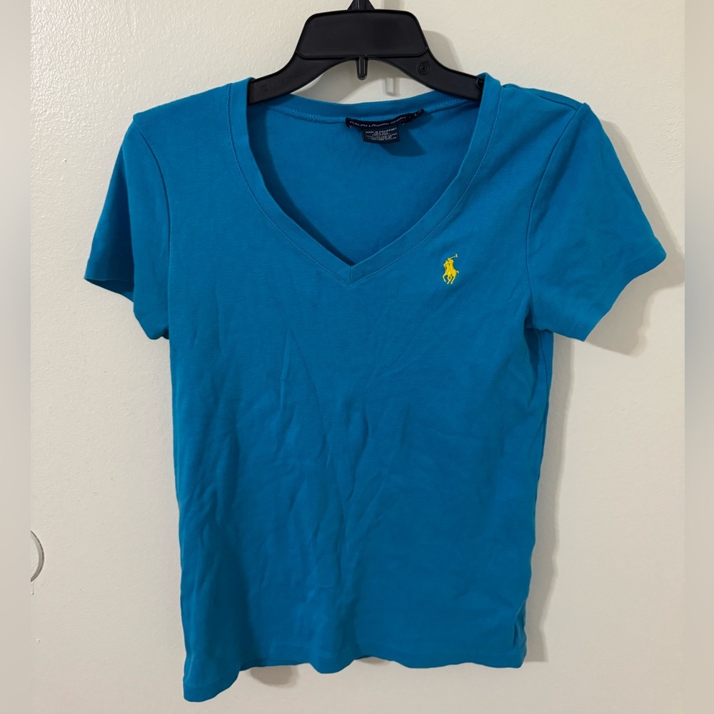 Ralph Lauren Blue Short Sleeve Tee